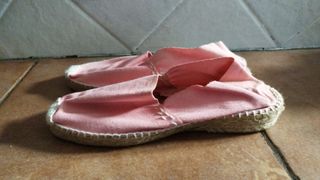 Alpargatas rosas