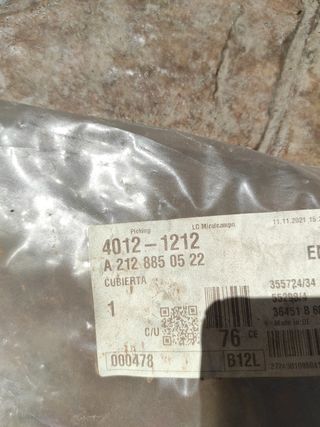 Rejilla paragolpes w212