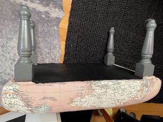 Poggiapiedi vintage molto particolare