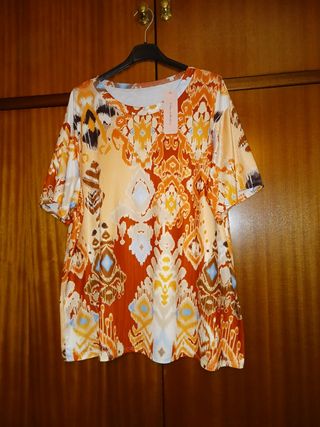 Blusa estampada XXXL