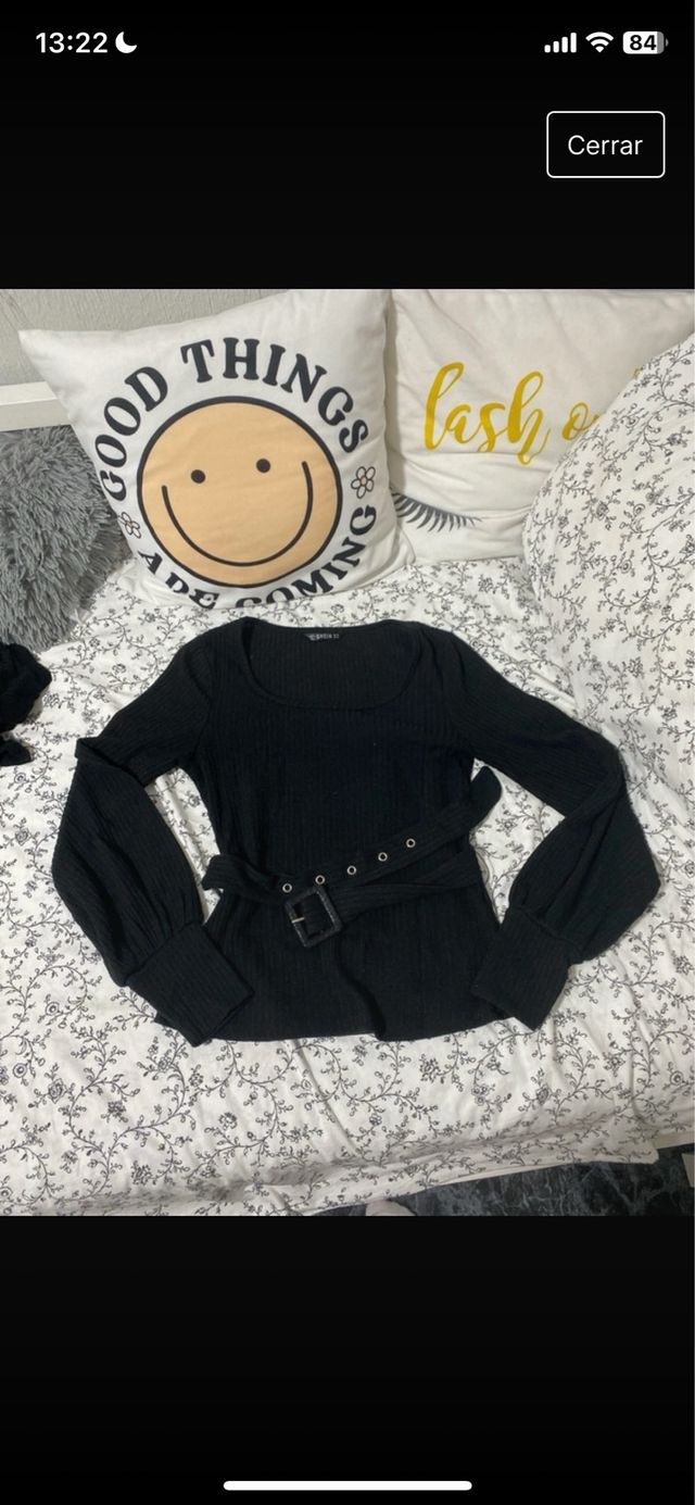 Camiseta manga larga mujer