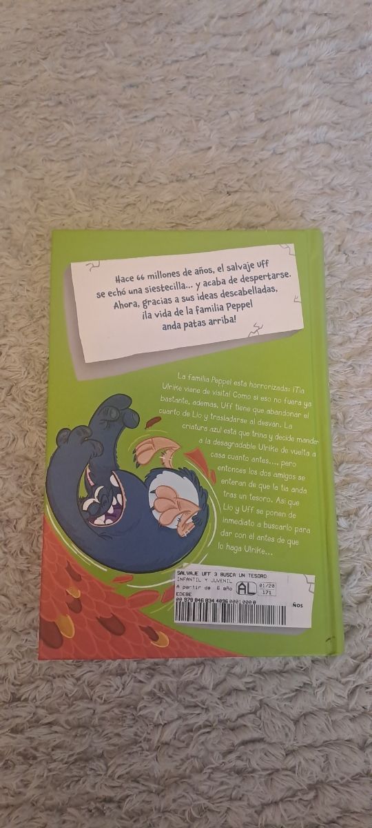 Libro el salvaje UFF busca un tesoro