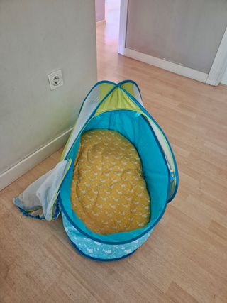 Minicuna portátil de playa para bebés