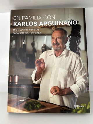 Libro cocina Karlos Arguiñano