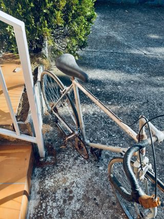 Bicicleta BH carretera antigua.