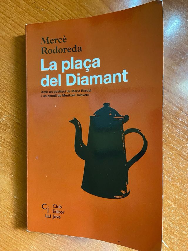 Libro lectura La plaça del diamant