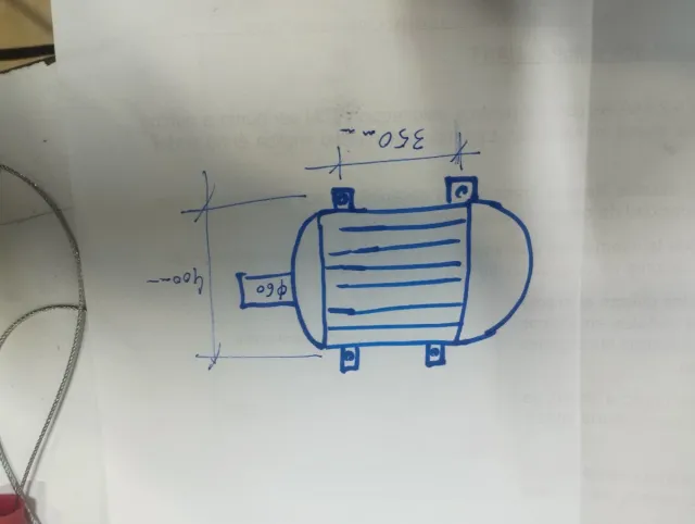 Motor eléctrico 55 KW
