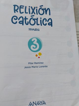 Relixión Católica 3P Anaya