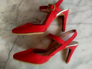 Sandalias 36 ante piel