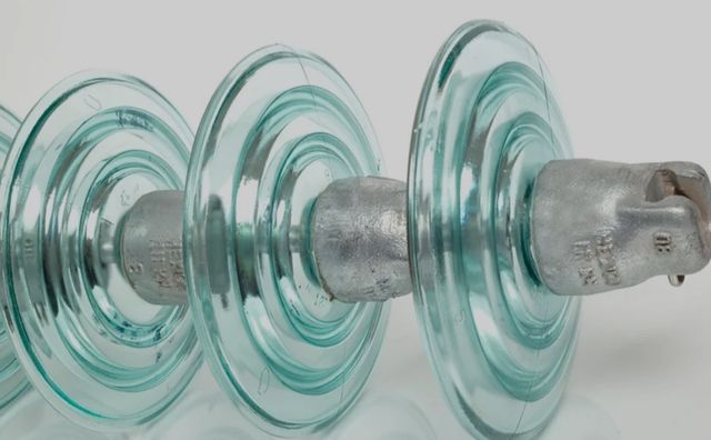 Aisladores eléctricos de vidrio planos
