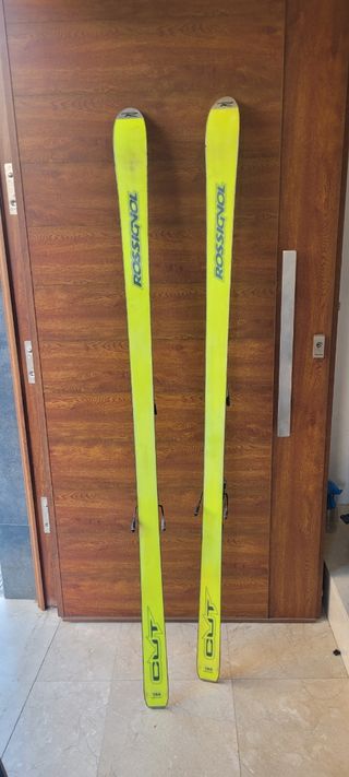 Conjunto ski, botas salomon y bastones