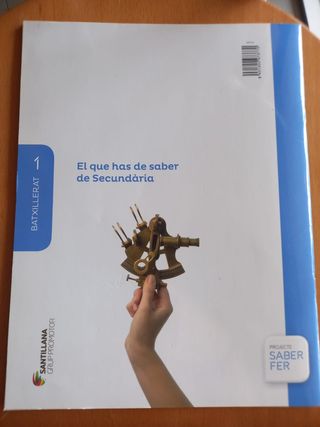 Libre de matemàtiques 1r Batx Santillana