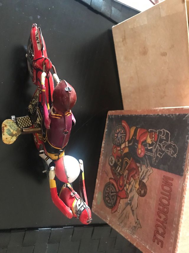 Motocicleta de jugete de la marca paya,