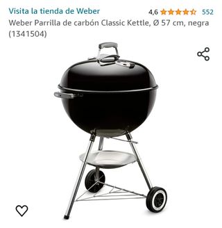 Barbacoa Weber parrilla de carbón 