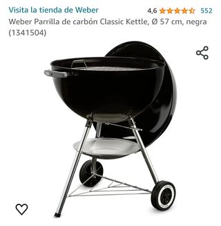 Barbacoa Weber parrilla de carbón 