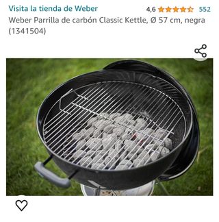 Barbacoa Weber parrilla de carbón 