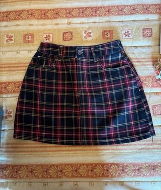Falda invierno cuadros