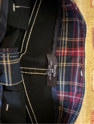 Falda invierno cuadros