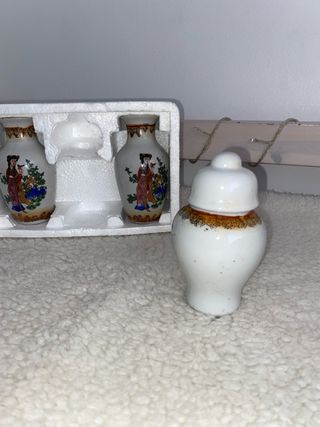Mini jarrones japoneses Antiguos