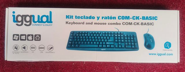 Lote teclados y ratones usb