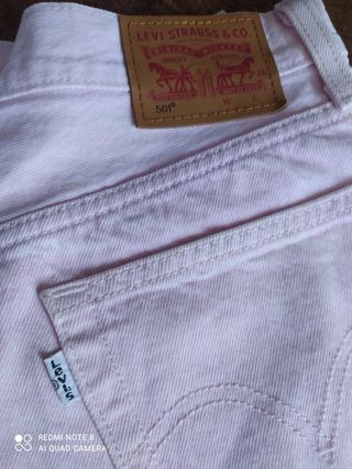 Pantalón Rosa Levis S