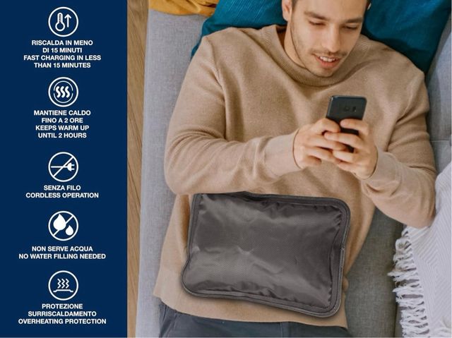 BEPER- Bolsa de agua caliente electrica
