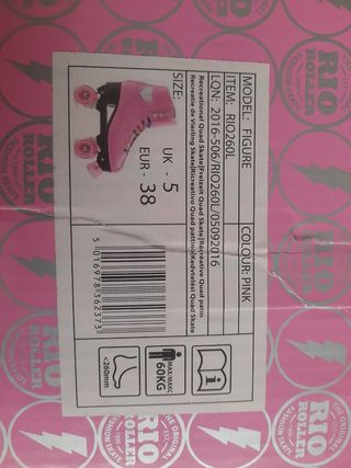 Patines RIO ROLLER FIGURE LIGHT