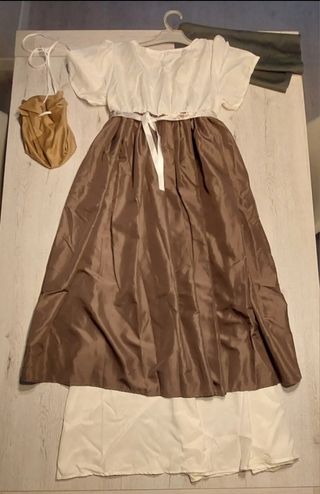 A ESTRENAR VESTIDO MEDIEVAL + PAÑUELO PELO + BOLSO