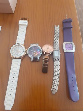 Relojes (5) precio de todos
