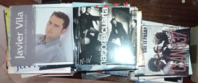 LOTE 160 CD SINGLES ORIGINALES VARIADOS OFERTA!