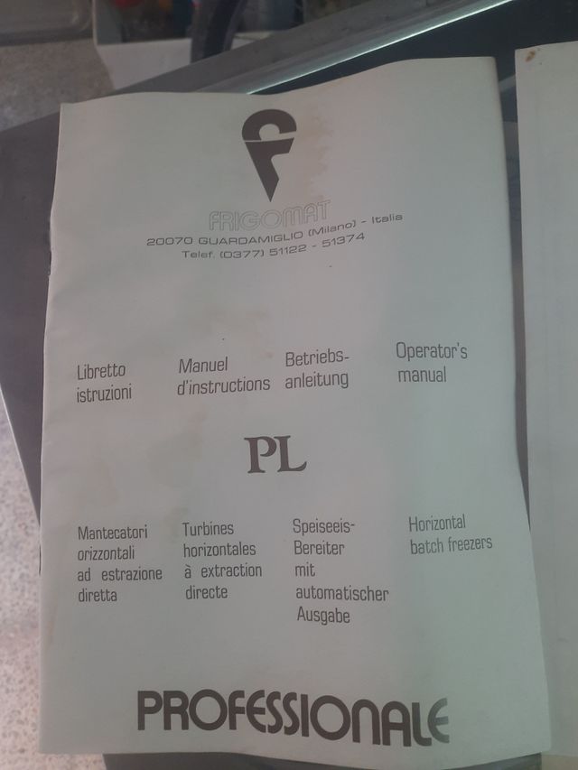 Mantecadora Frigomat