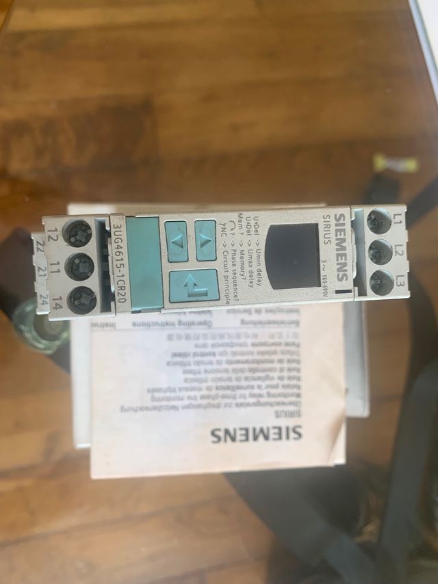 Rele vigilancia Siemens sirius 3UG4615-1CR20