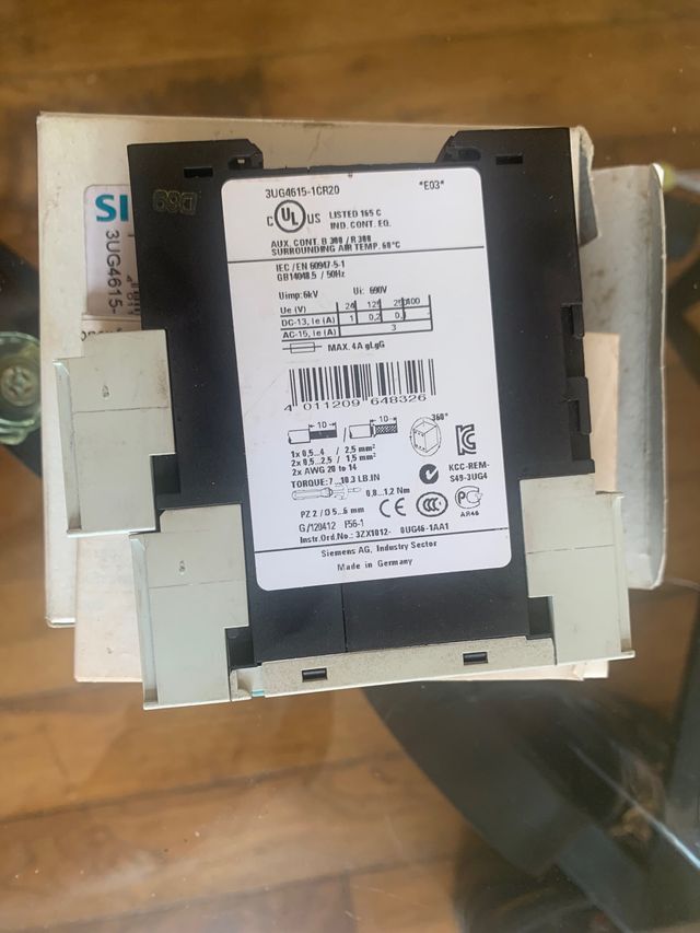 Rele vigilancia Siemens sirius 3UG4615-1CR20