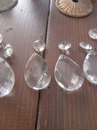 Parti in ottone e vetro per creazioni