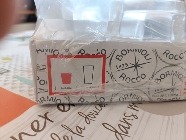 Set 6 Bicchieri Bormioli 34cl.