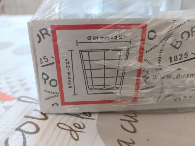 Set 6 Bicchieri Bormioli 34cl.