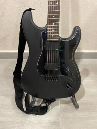 Guitarra electrica y amplificador