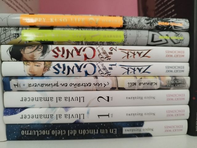 Tomos 1 y 2  del manga "Canis" 