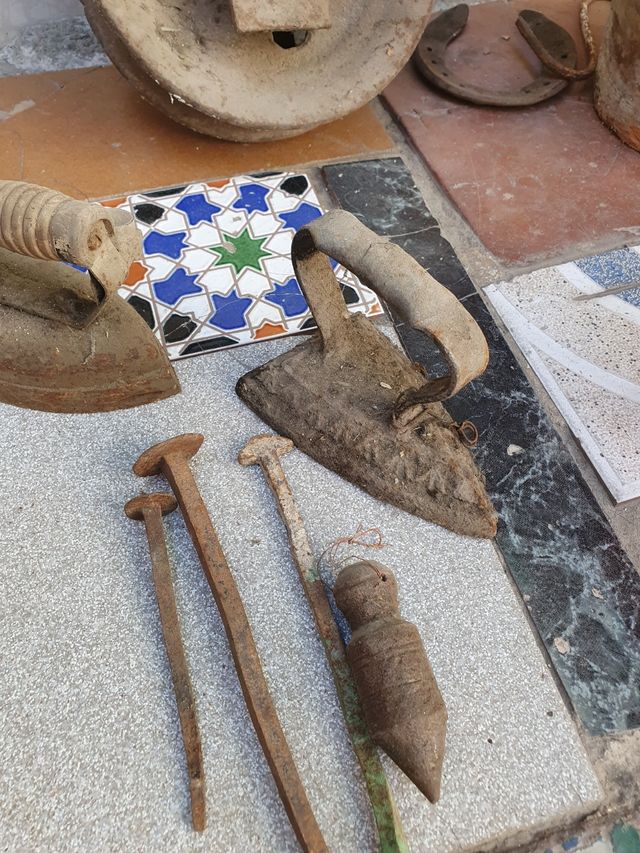 Polea,garrucha antigua