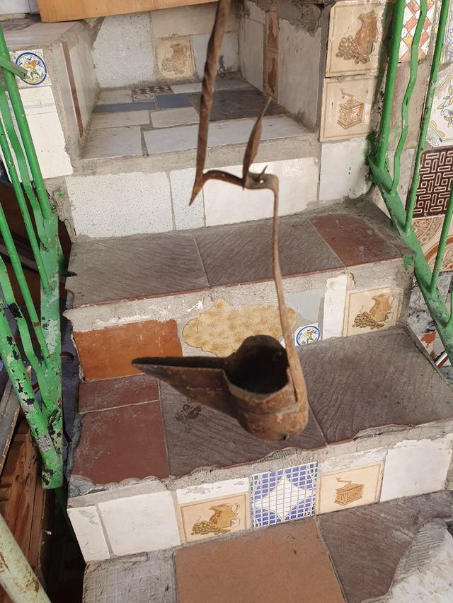 Polea,garrucha antigua