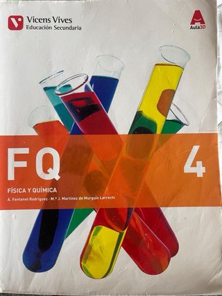 Libro Física y Química 4 ESO