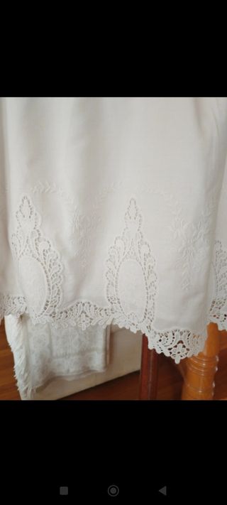 Falda blanca