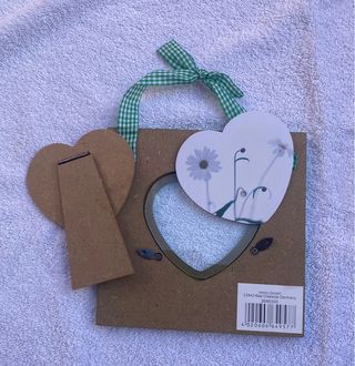 Quadro porta foto a forma di cuore