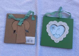 Quadro porta foto a forma di cuore