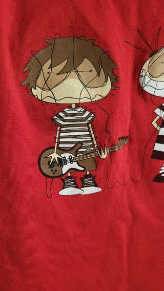 Camiseta roja tirantes Breaking The Pana