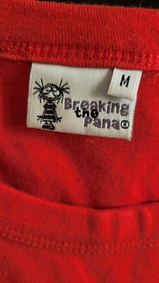 Camiseta roja tirantes Breaking The Pana