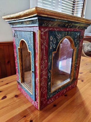 Sagrario altar madera restaurado