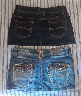 2 MINIFALDAS VAQUERAS