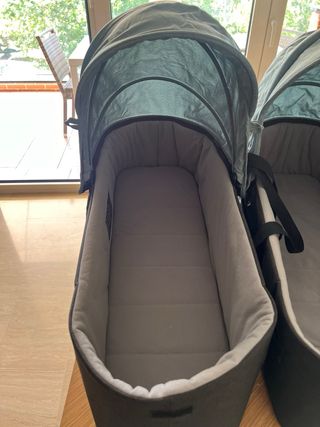 2 capazos carrito gemelar Casualplay