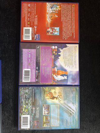 Lote 9 peliculas Disney